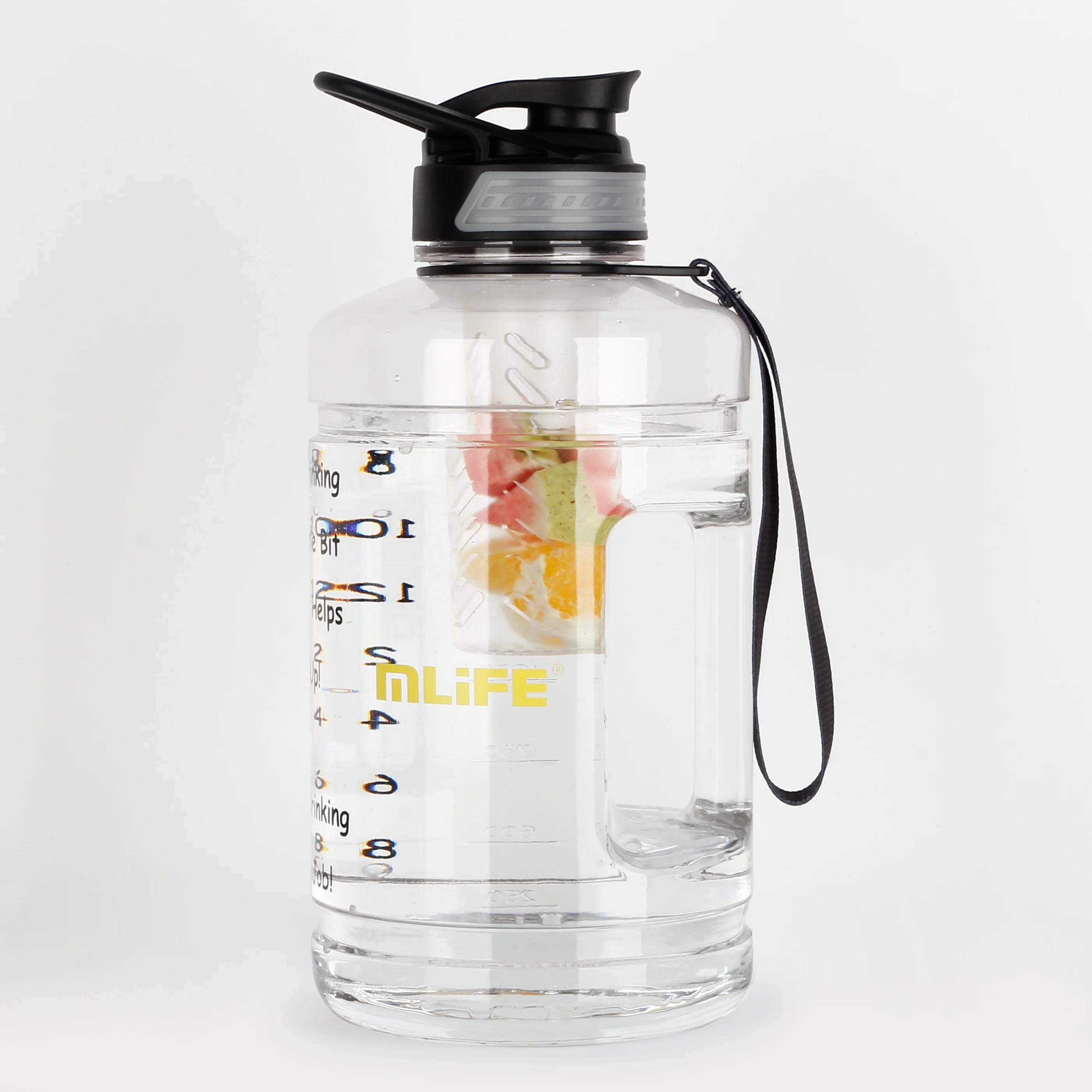 Download 1 Gallon 128 Oz Wide Mouth Fruit Infuser Bpa Free Gallon Water Bottle With Motivational Time Marker Buy 1 Gallon Water Bottle 1 Gallon Bottle Time Marker 1 Gallon Bottle With Timer Product On Alibaba Com