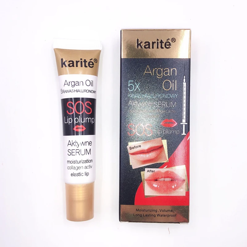 Karite Lip Plumper Shiny Cream Balm Long Lasting 3d Sexy Lip Gloss ...