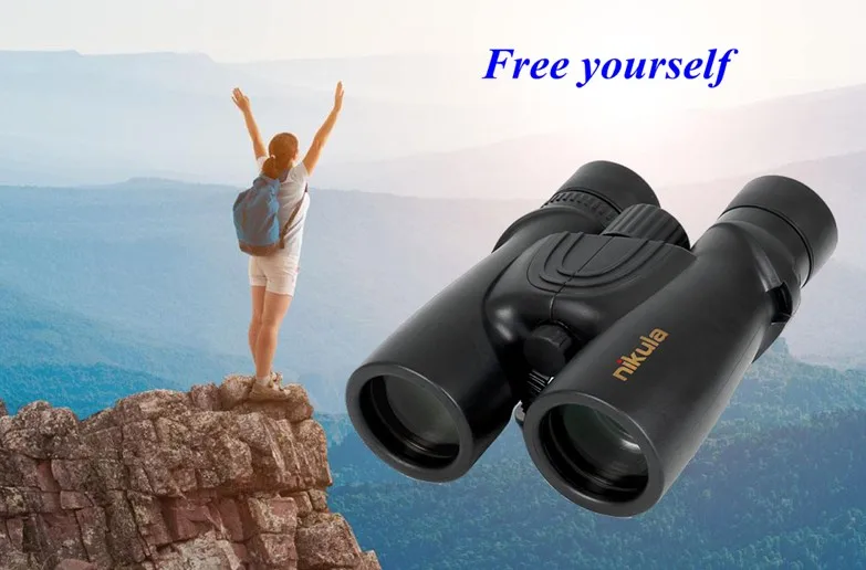 Nikula Hd Binoculars 10x42 Professional Telescope Nitrogen Waterproof Powerful Lll Night Vision