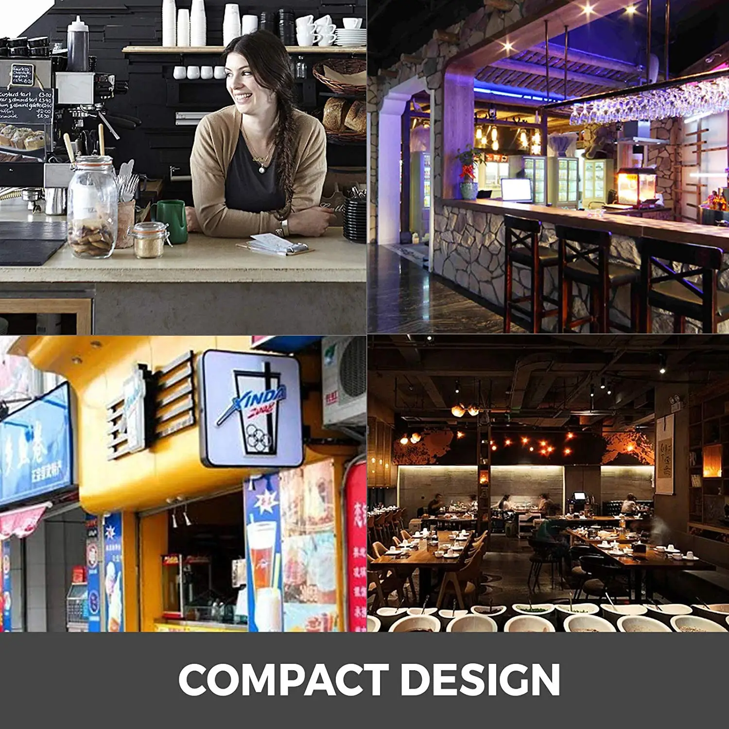 Ice Cube Making Machine Commercial 110v 18kg / 24h Ice Maker Auto Clear