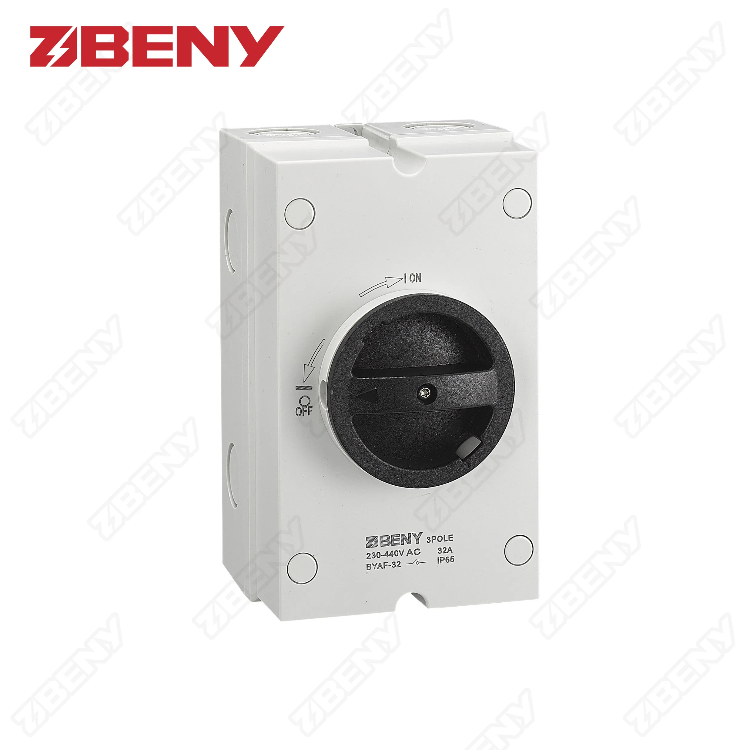 3p 230v 440v Ac Isolator Switch Enclosed Electric Ac Disconnect Switch ...