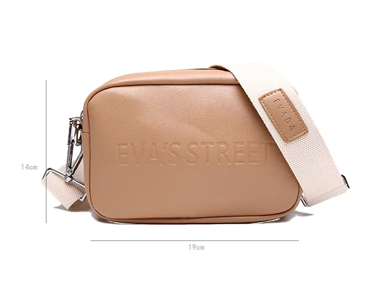 product-Mini Portable Single-shoulder Messenger Bag Female Casual Rectangle Shape Leather Phone Coin-1