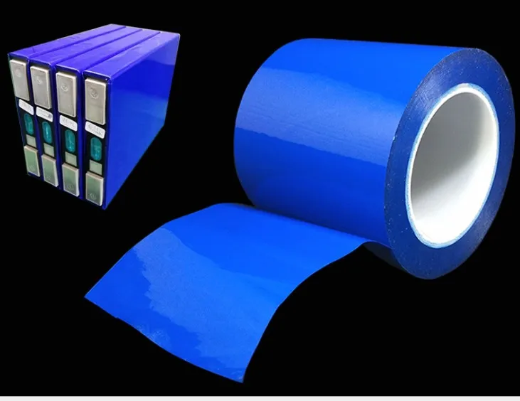 Battery Sleeve PVC Heat Shrinkable Tube Wrap Blue Width 505MM Φ320MM x 1M 