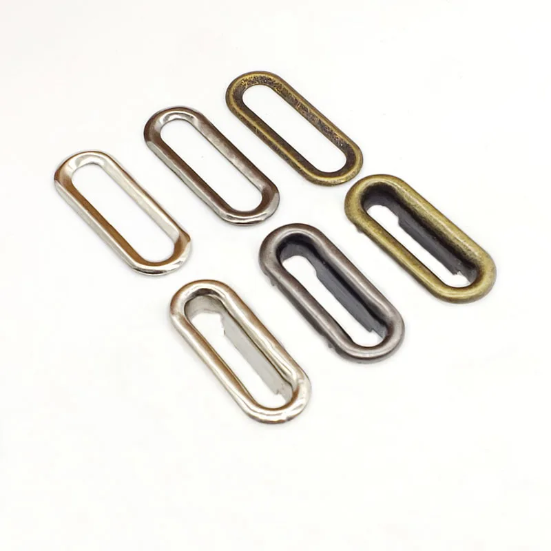 Metal Oval Eyelets Rivets Grommets With Washers For Clothing/shoes