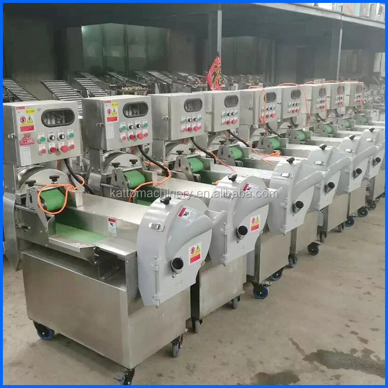 Commercial Salad Vegetable Cutting Machine / Lettuce Cutting Machine