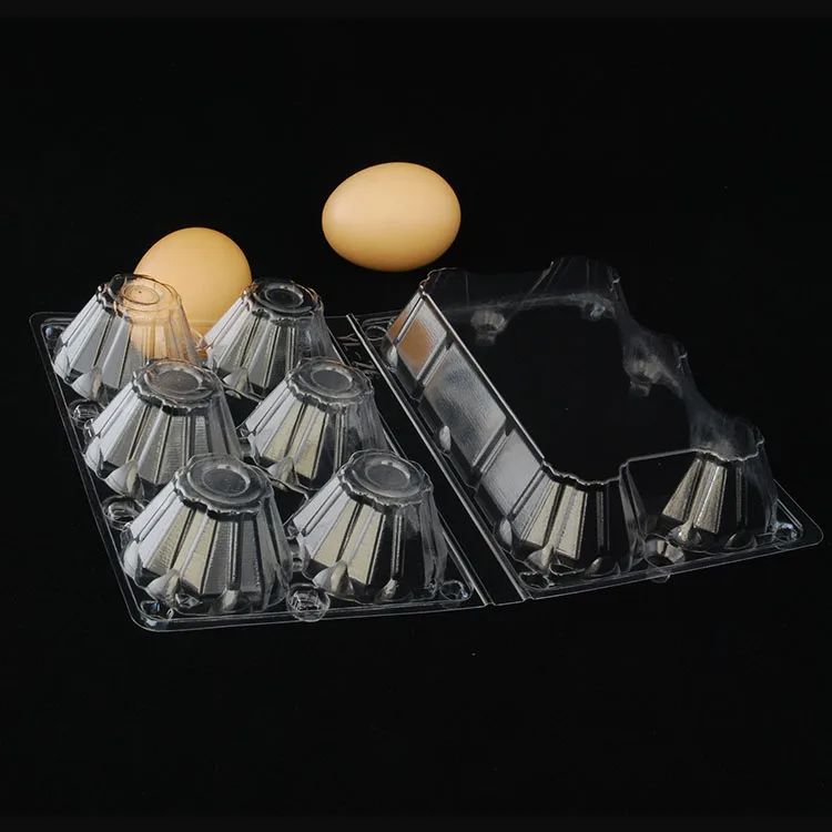 High Quantity Transparent 6 Eggs Tray With Low Price Buy Egg Tray Price,6 Eggs Tray