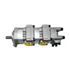 Cngineering machine tandem hydraulic gear pump excavator parts triple pump