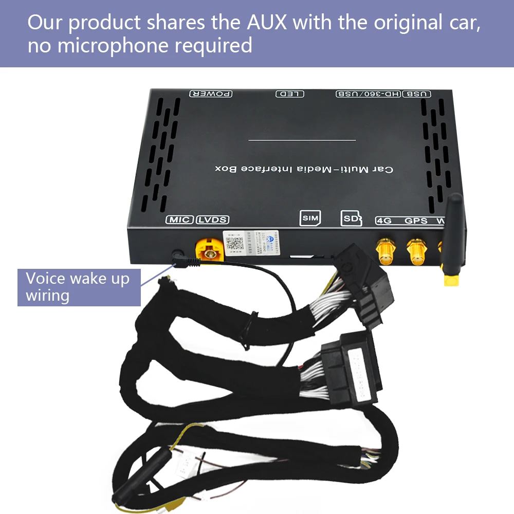 2+16g Android 9.0 Car Interface Box Use For Peugeot Buy Car Dvd