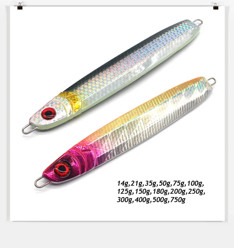 metal jig with feather 10g fishing lure artificial bait freshwater jigging HS