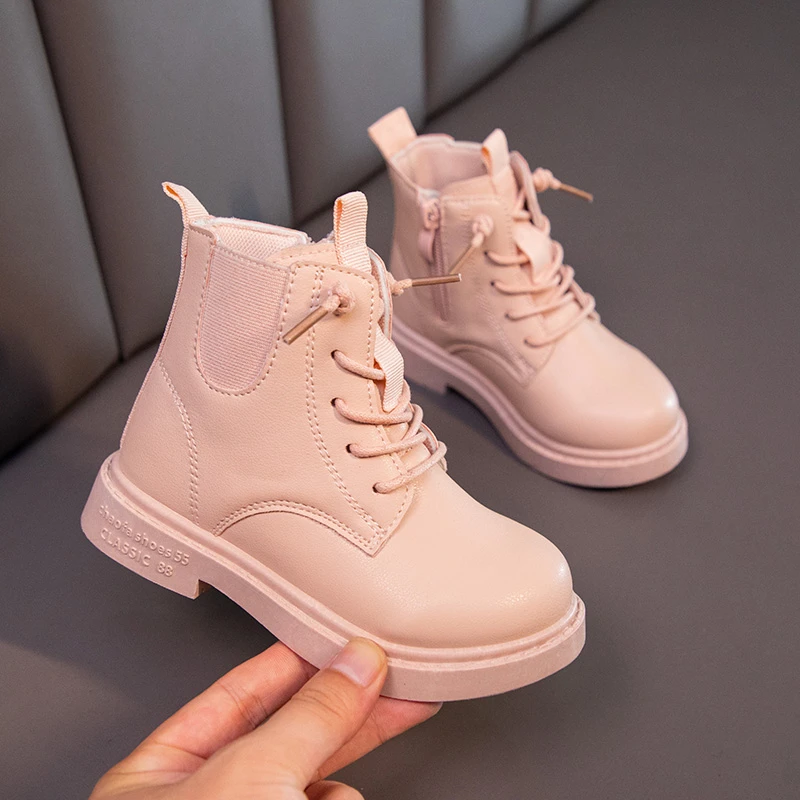 Leather High Top Ankle Booties Top Selling Shoes For Kids Toddler Little  Girls Boys Para Ninos Ninos Pequenos Ninas Ninos - Buy Botines De Cuero Con  Tobillo Alto Zapatos Mas Vendidos Para