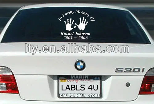 In Loving Memory Decals & Stickers
