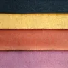 Beautiful color 100% polyester fluffy velvet chic fabric materia for modern sofa curtain