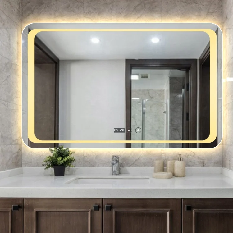 Large Horizontal Led Bathroom Mirror Full Length Lighted Mirrors Buy