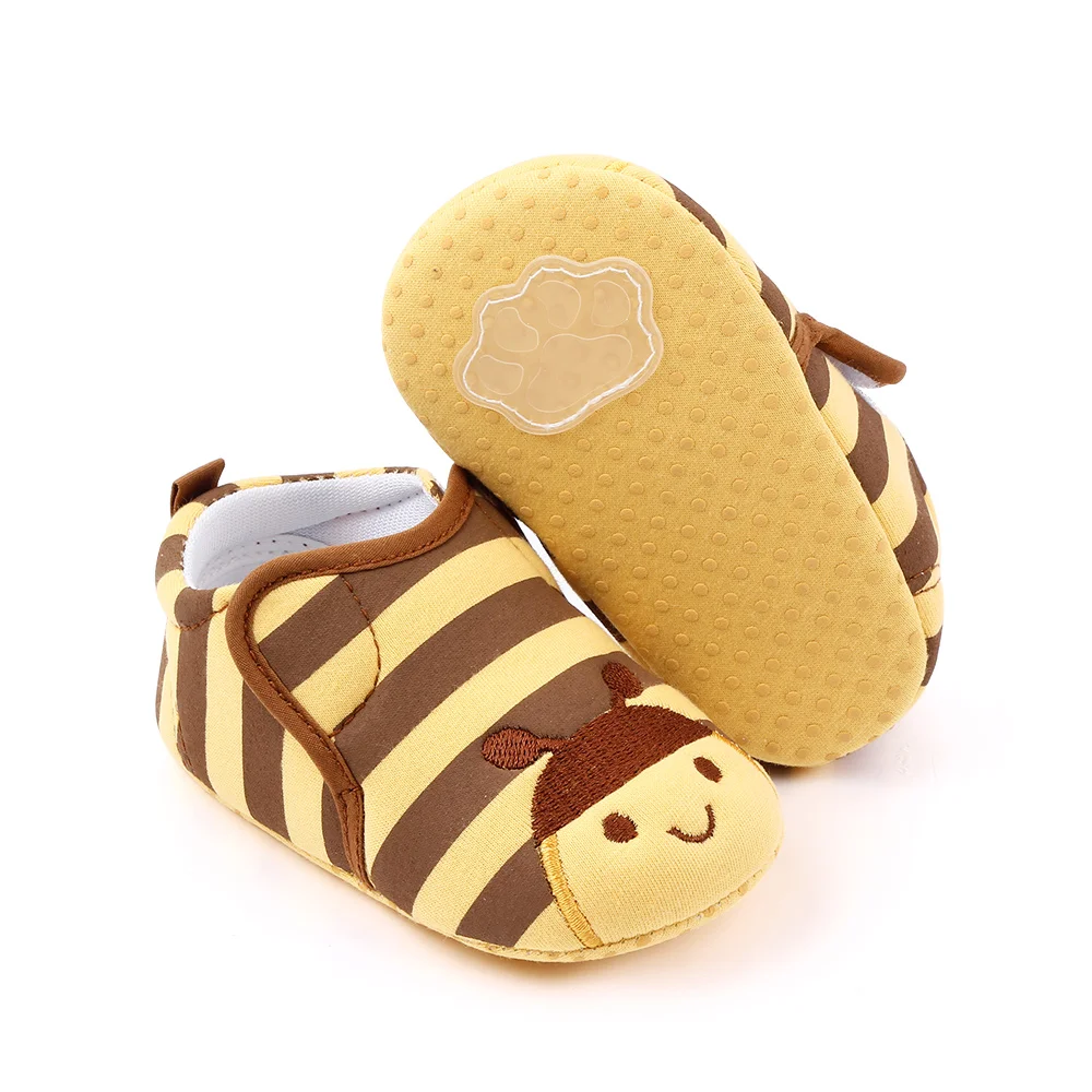 Spring Autumn Baby Shoes Cute Cartoon Design Soft Sole Infant Boy Girl Toddler Shoes manufacture