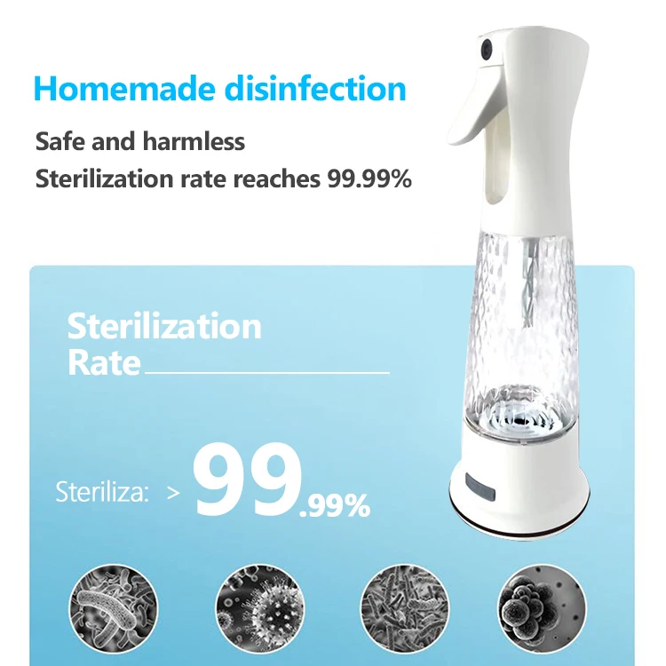 Portable 5 Min Hypochlorite Disinfection Water Generator No Need Salt Water Making Machine