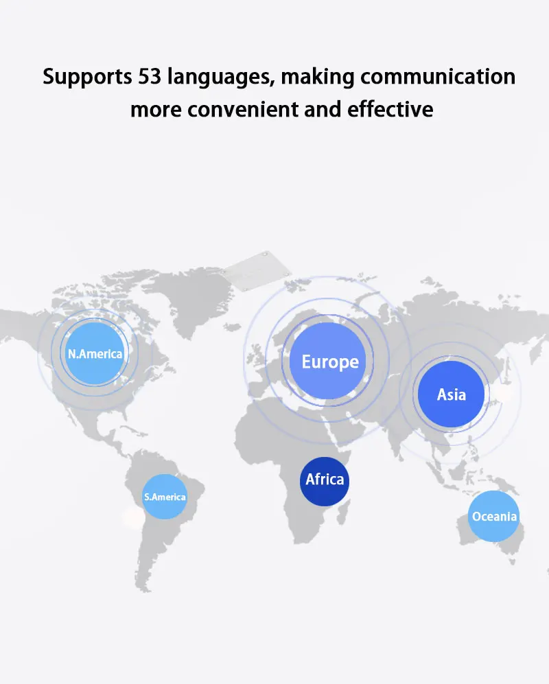 Produced by Chinese manufacturers portable smart electronic voice translator 141 language translations