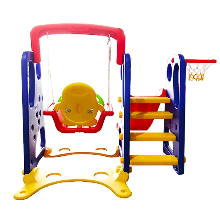 Feelkids Children Plastic Kids Outdoor Playground Swing and Slide details