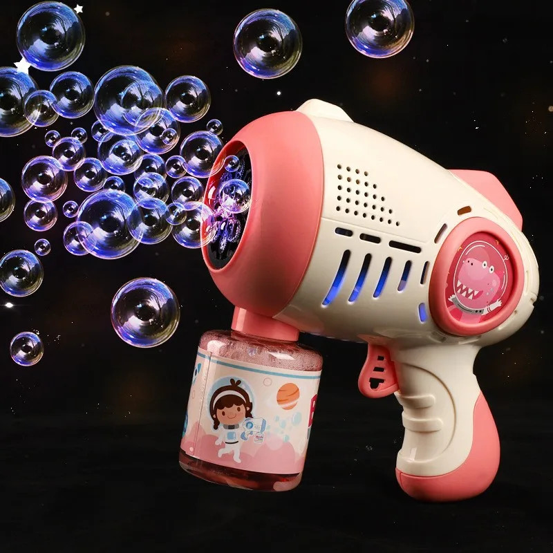 12 Holes Astronaut Space Light Up Bubble Machine Fully Automatic ...