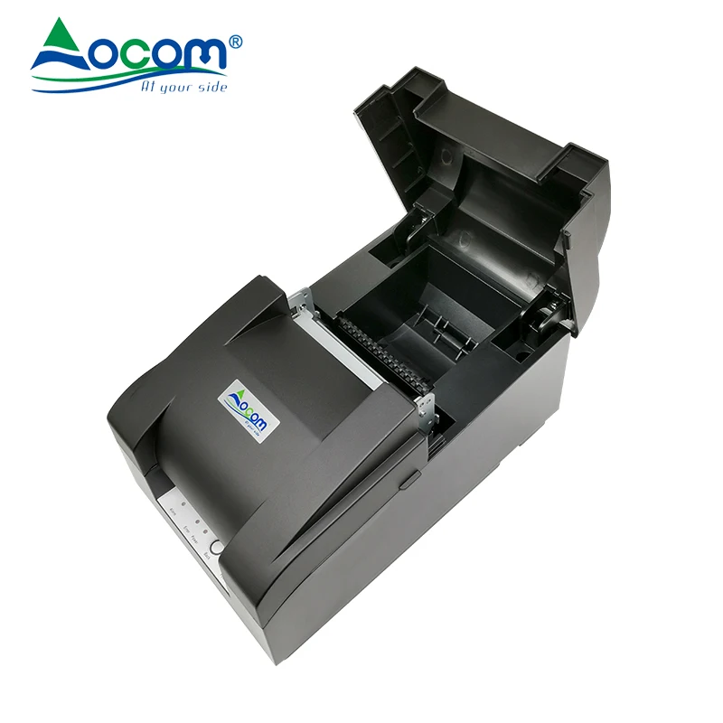 76mm Rs232 Auto Cutter Qr Code Pos Receipt Dotmatrix Printer Buy