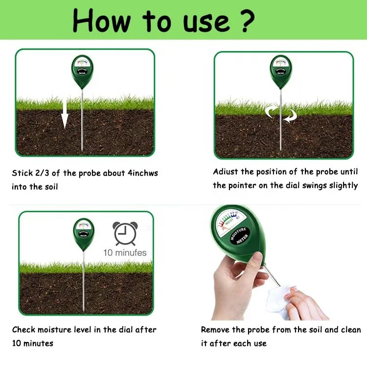 Moisture Meter Soil Moisture Meter Plant Water Meter Hygrometer