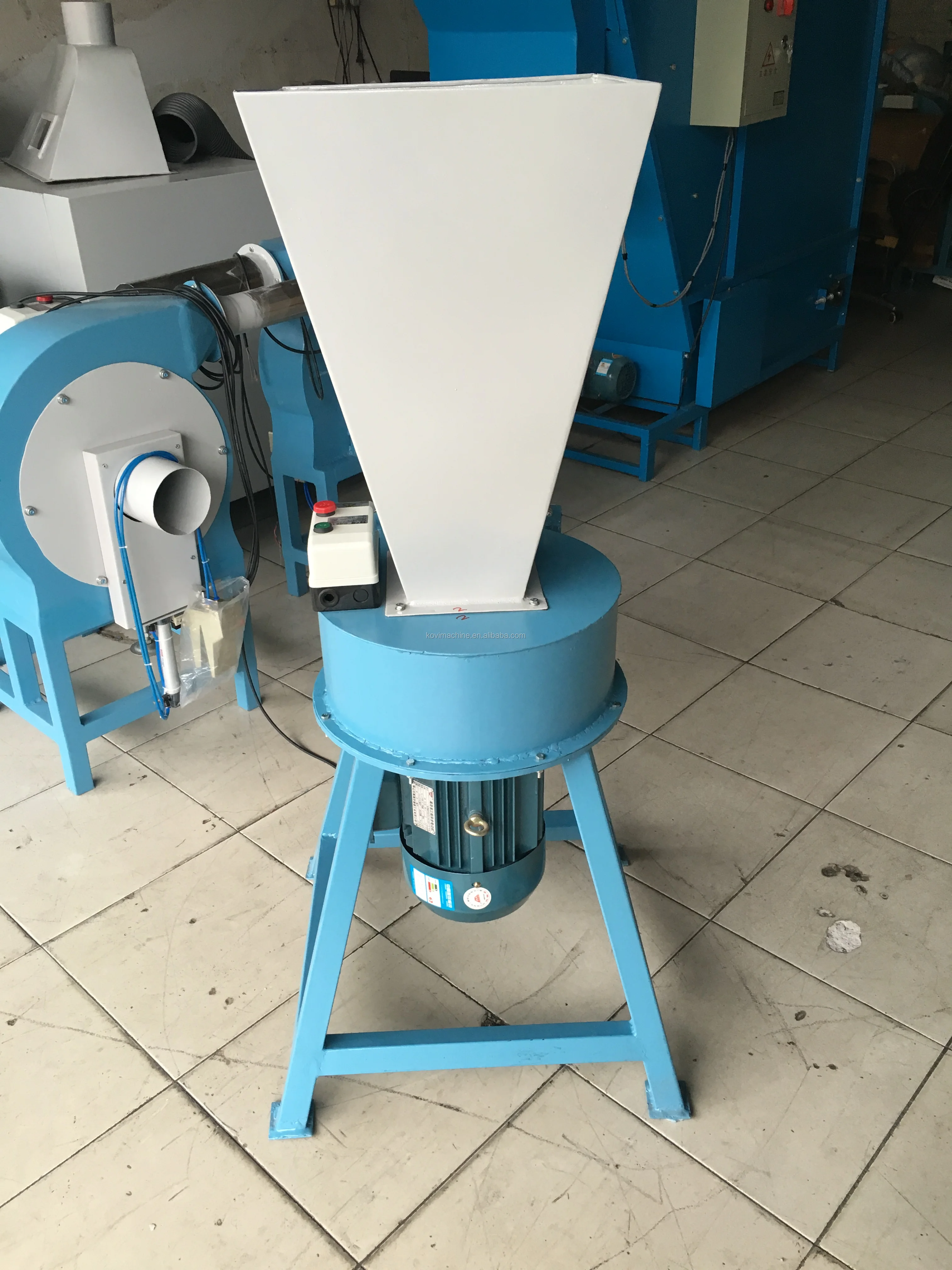 Polyurethane Foam Shredder Crusher Sponge Shredding Shredder Machine