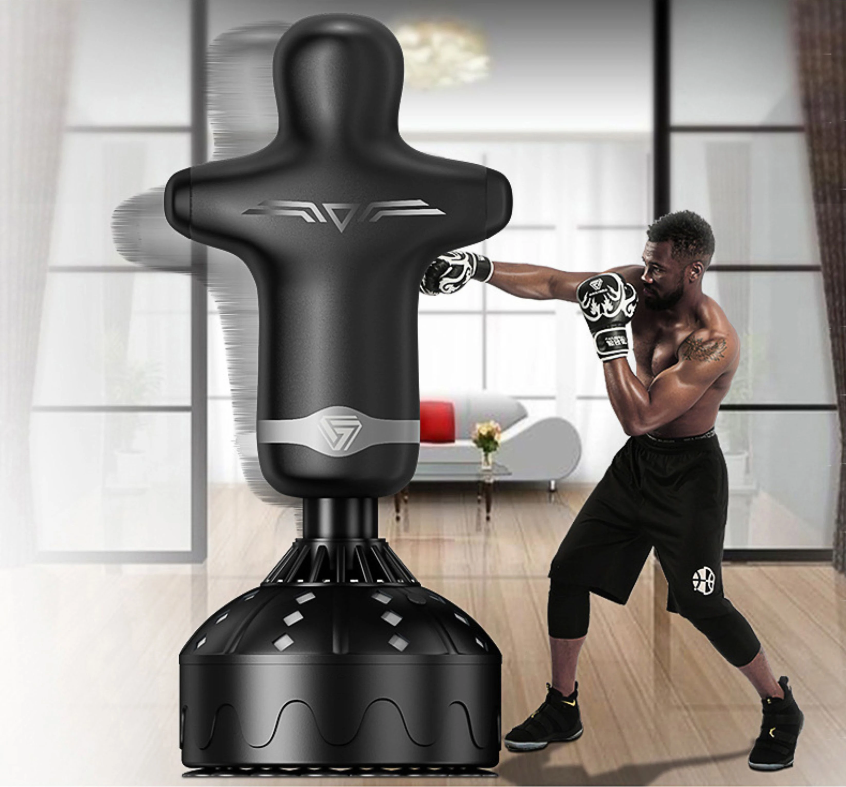 standing body punching bag