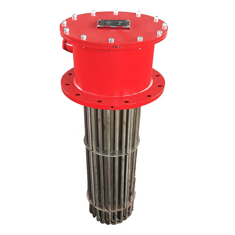 Immersion Explosion Proof Vessel Tank Heater For Gas Liquid Medium