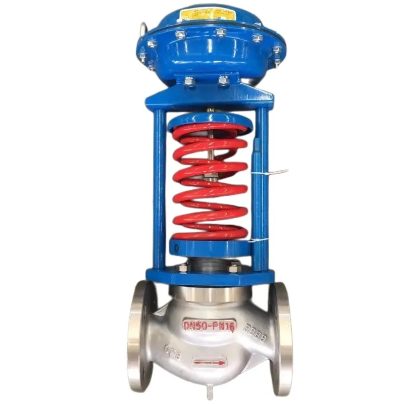 ZZYP-16C cast steel self - operated pressure regulating valve high temperature steam gas pressure reducing valve factory