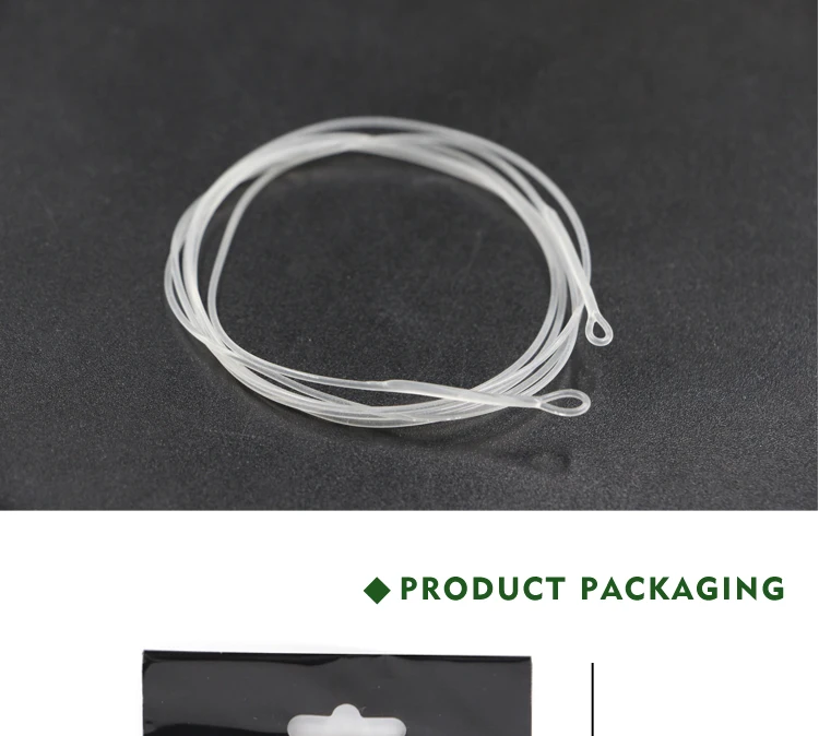 Smooth Coating Fishing Mono Nylon Line Carp Leader With Easy Clip One