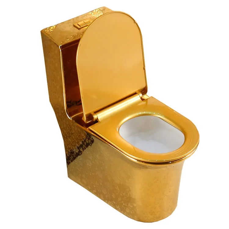 2020 Sanitary Ware Strap Gold Toilet Ceramic Bathroom Accessories