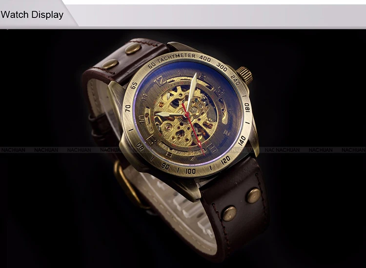 Shenhua 9581 Original Men Mechanical Branded Wrist Watch Simple Analog ...
