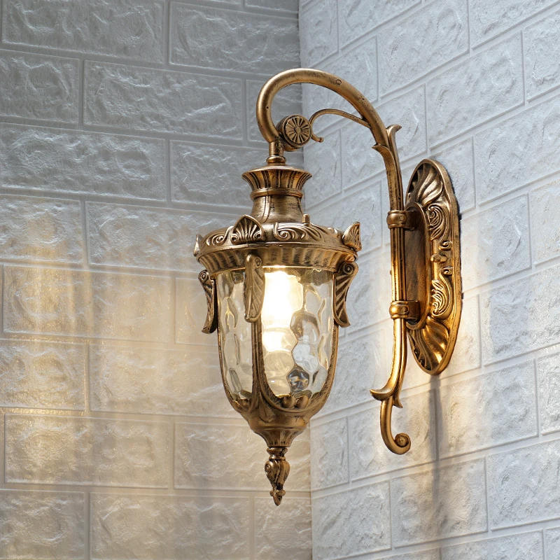 Outdoor Wall Lamps waterproof small decorative wall mounted morden garden landscape lantern lighting