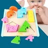 2019 New Arrival Shape and Color cognize Intelligence Development Gifts shape splicing learning board