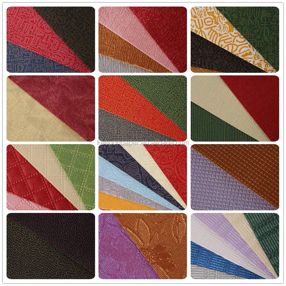 120gsm Single Side Embossed Leatherette Paper For Jewelry Box Packing