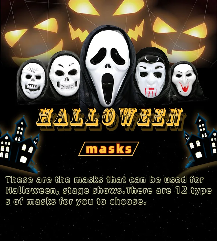 Hot Sale Scary Halloween Mask For Party - Buy Halloween Mask,Scary ...