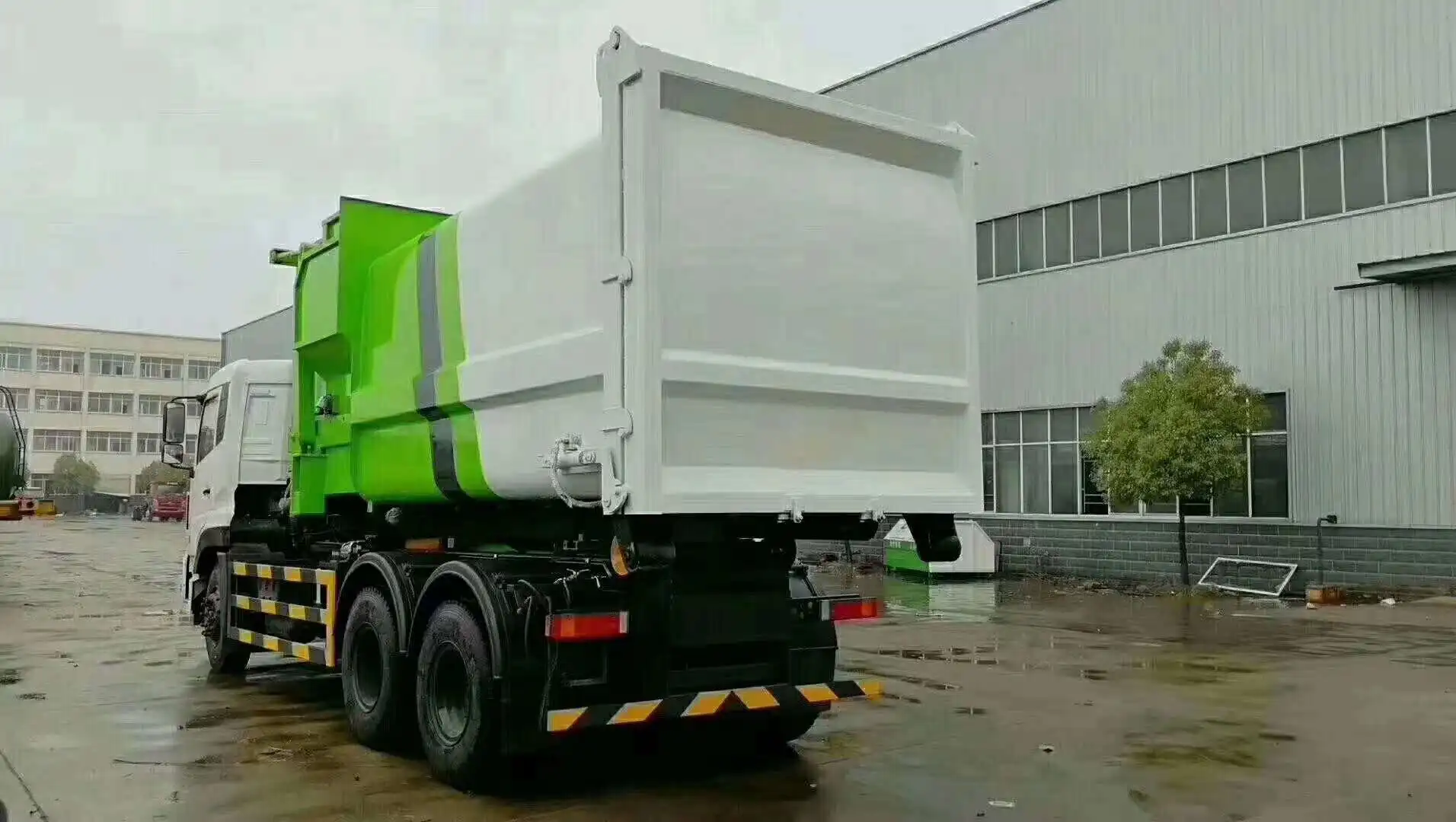 20 cubic meter hook lift compressed garbage truck