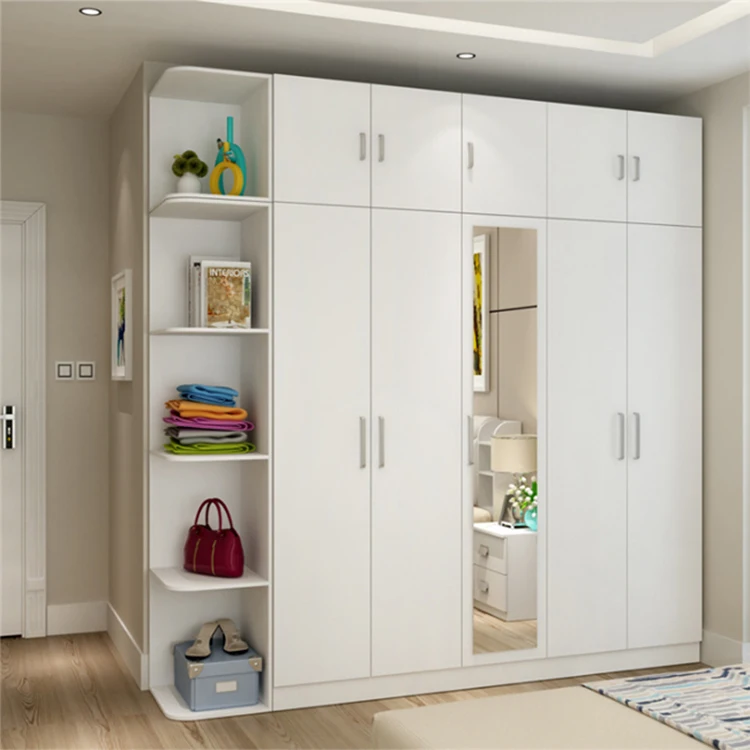 Modern Home Wooden Almirah Wardrobes Furniture Set Custom Made Bedroom White Laminate Plywood Wardrobe Designs With Mirror Buy Plywood Wardrobe Wardrobe With Mirror White Bedroom Wardrobe Product On Alibaba Com