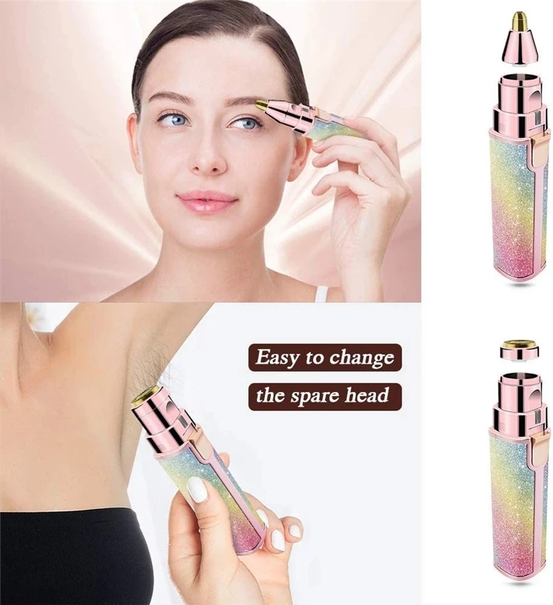 100 Quality Painless Hair Remover Lady Epilator Touch Unisex Epilator Hair Removal Safely