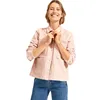 Clothing factories in china spread collar women corduroy autumn jackets