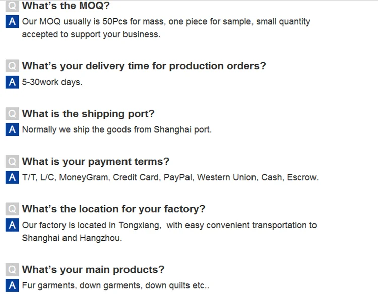 FAQ