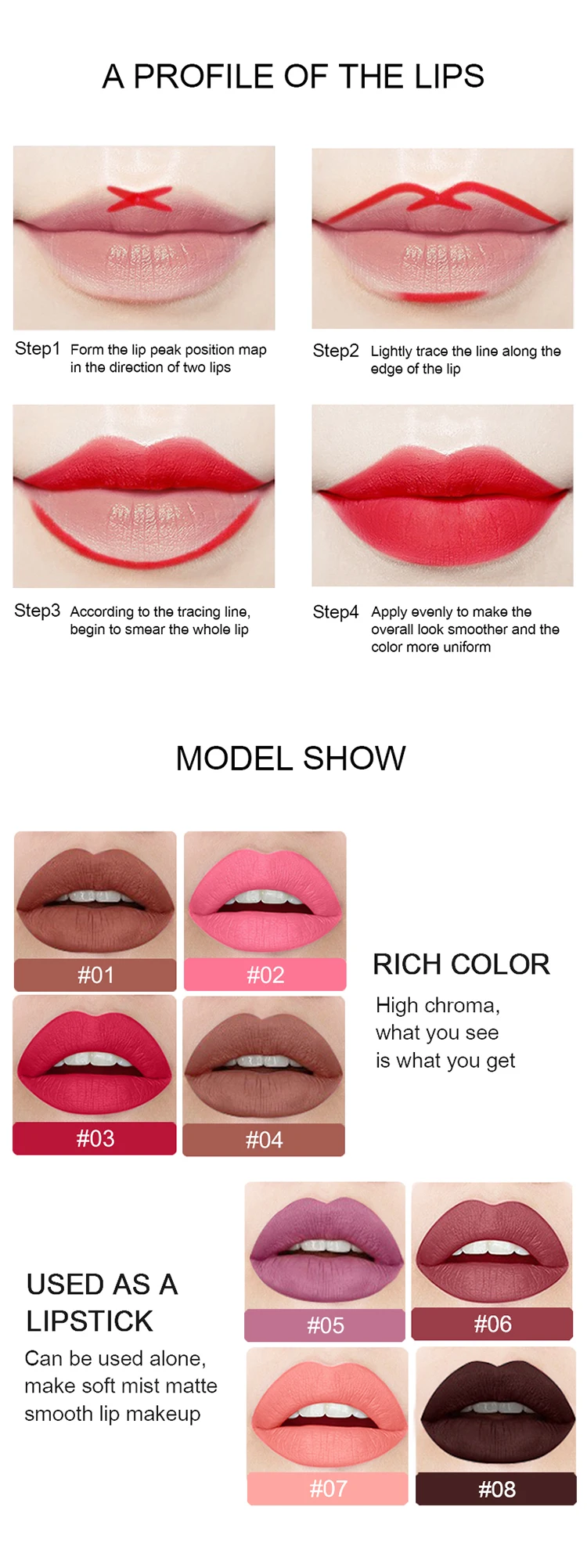  Lipliner Pencil Private Label