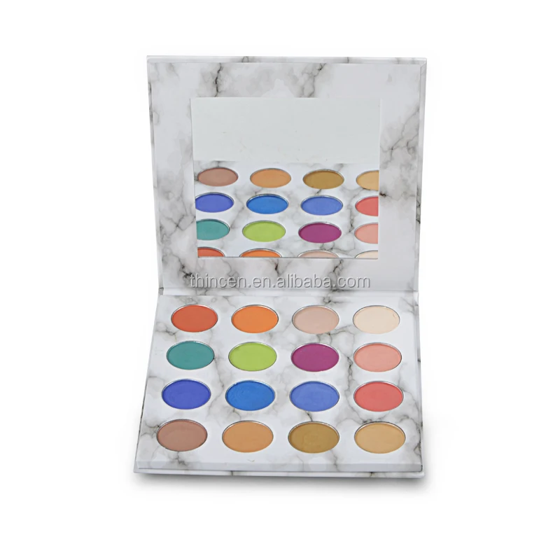 New Arrival Marble Paper Neon Eyeshadow Palette Eyeshadow Private Label