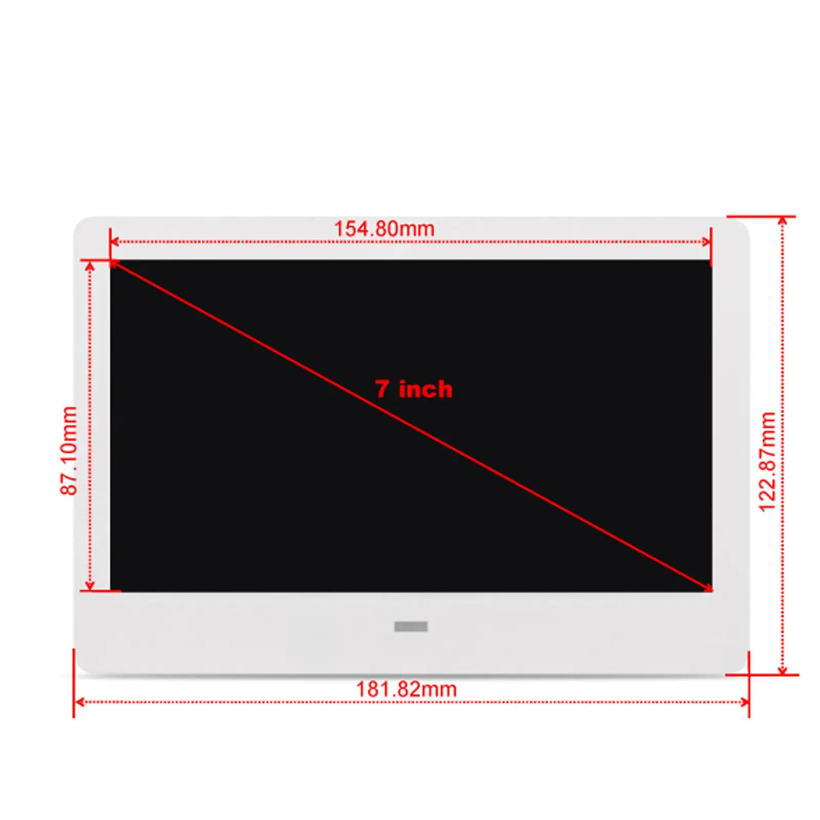 12 дюймов экран. Экран 7 дюймов габариты. Дисплей 7 дюймов Размеры. Монитор 7 дюймов Размеры. 200 Дюймов экран для проектора в сантиметрах.