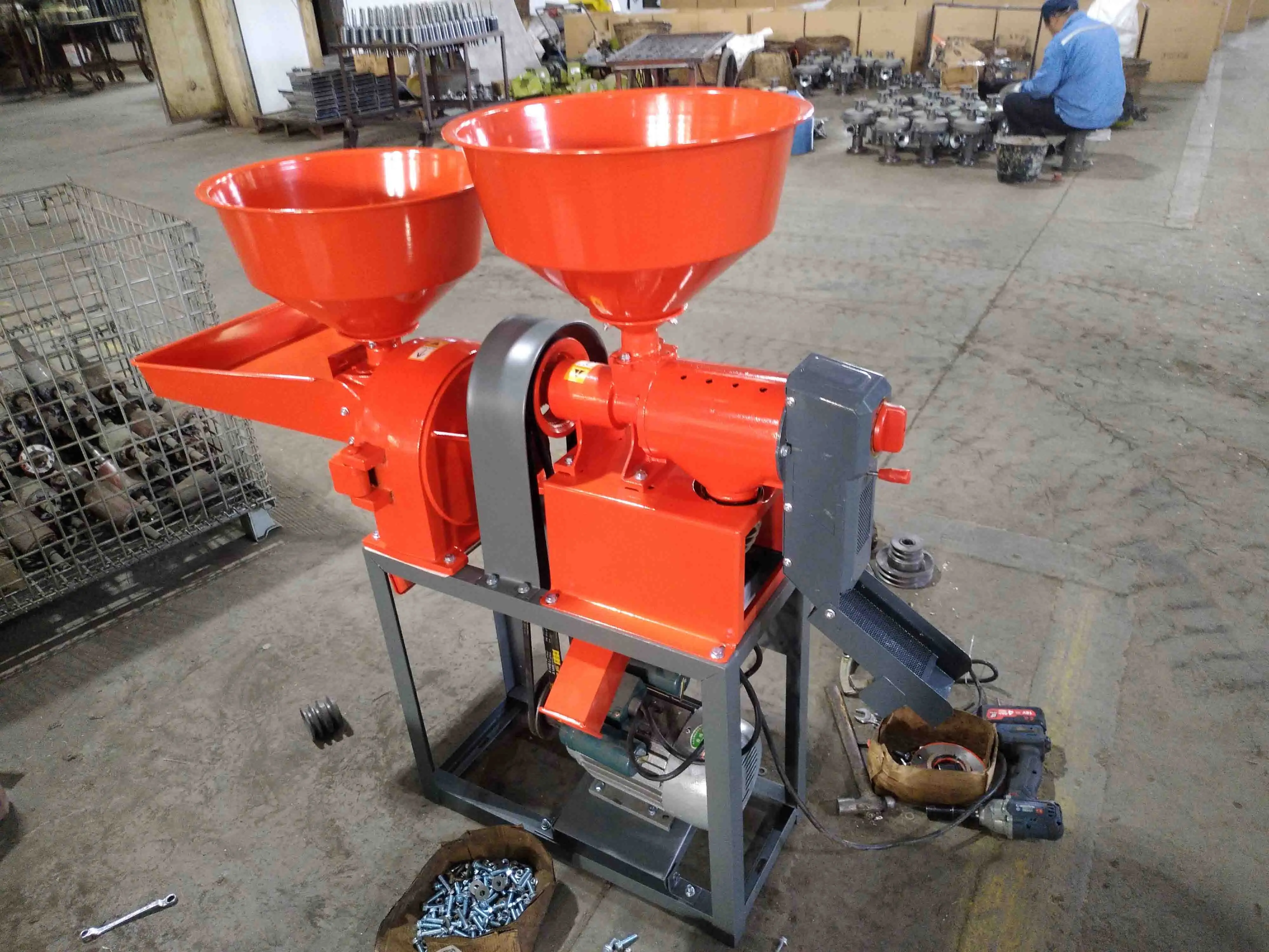 农业机械与设备  农用机械  饲料加工机  一般  大碾米机和面粉粉碎