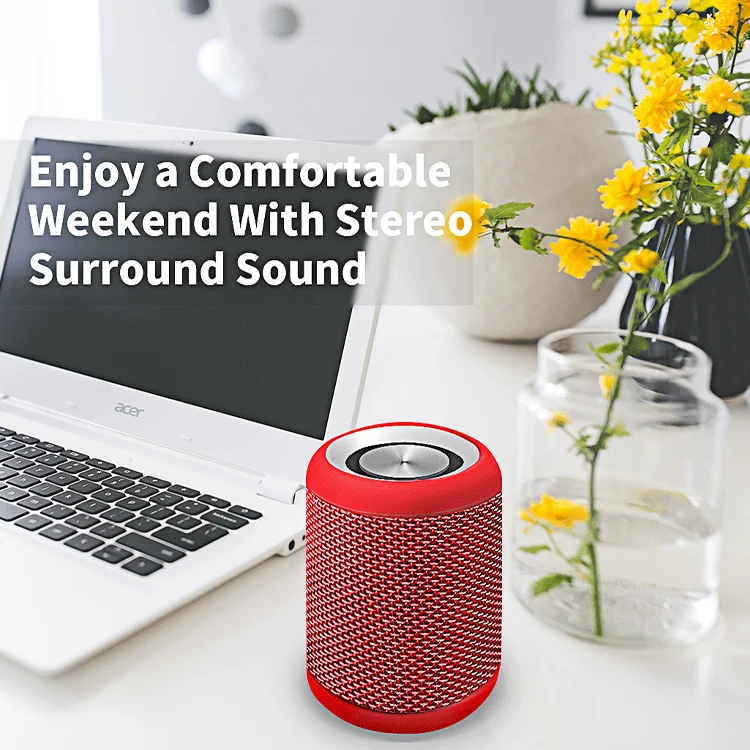 New fashion Mini IPX7 Waterproof Portable Bluetooth Fabric Outdoor Speaker - ANKUX.COM