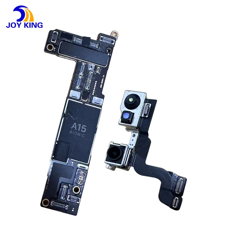 iPhone 11 Pro Max logic board being installed into chassis with torque-limited screwdriver and anti-static wrist strap