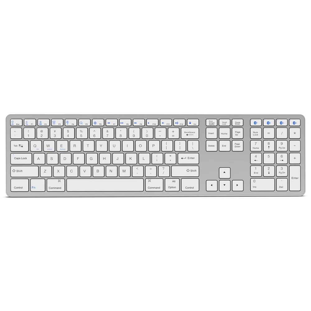 Multi Sync High Quality Full Size Qwerty Thin Super Slim Computer Bt ...