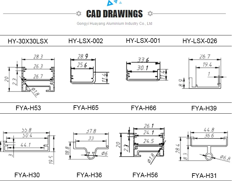 led strip light cad block