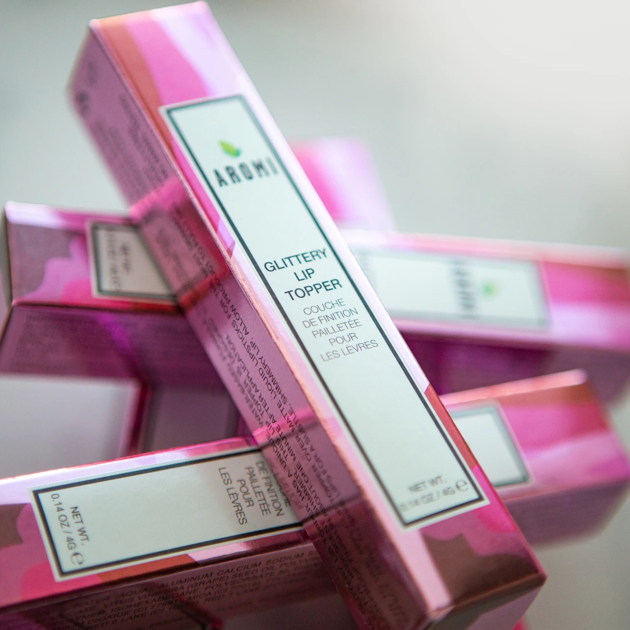 Luxurious Wholesale Custom Design Glossy Liquid Lipstick Packaging Box