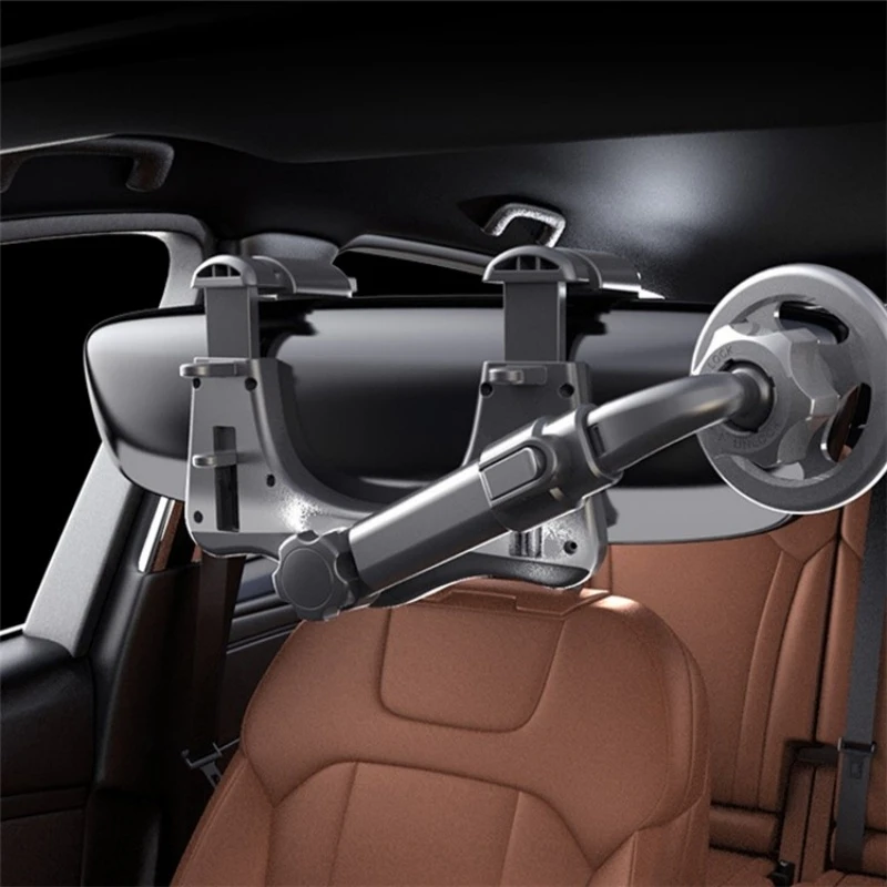 Supporto auto magnetico per telefono da specchietto regolabile_voghion.com